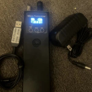 (US Plug)Radio Transceiver 0.5MHz-30MHz 4 Waveband HF SSB QRP USDX. - Zdjęcie 1 z 6