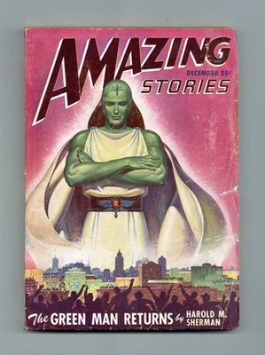 Amazing Stories Pulp Vol. 21 #12 GD/VG 3.0 1947 Low Grade - Image 1 of 4