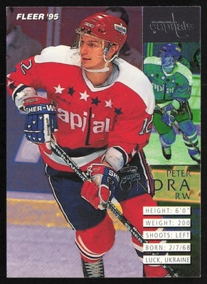 1995-96 Fleer Peter Bondra Washington Capitals #232 - Image 1 of 2