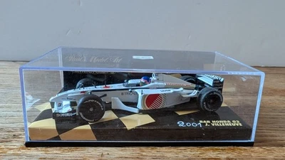 MINICHAMPS 1/43 F1 BAR HONDA 03 2001 VILLENEUVE - Photo 1/4