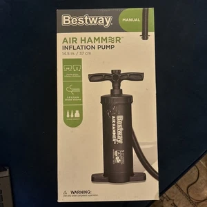 Drucklufthammer Best Way 14,5" Pumpe Schlauchboote Hand manuell Aufblasen Partyschwimmer - Bild 1 von 5