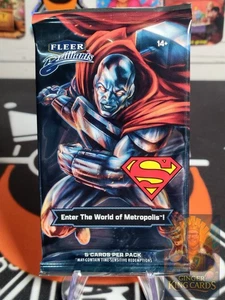 2025 Upper Deck Fleer Brilliants Superman Megabox Factory Sealed Pack - Picture 1 of 2