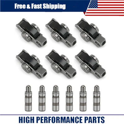 6PCS Rocker Arm and Lifter Kit For 16-23 Jeep Grand Cherokee 3.6L 5047979AA Foto 1 de 4