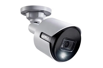 Lorex C581DA 5MP Super HD Active Deterrence Security Bullet Camera,White,(USED) - Image 1 of 4