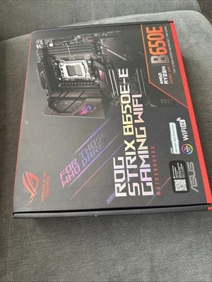 ASUS ROG Strix B650E-E Gaming WiFi AMD AM5 DDR5 ATX Motherboard - Image 1 of 3