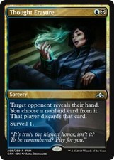 THOUGHT ERASURE (FNM Promo) - MTG Guilds of Ravnica Foil Promo Sorcery