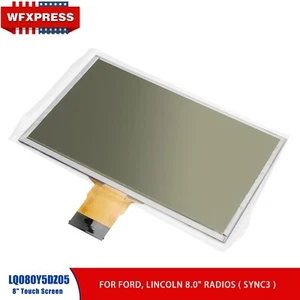 8" Touch Screen Digitizer for LQ080Y5DZ05 Ford Lincoln Sync 3 Radio Navigation - Picture 1 of 5