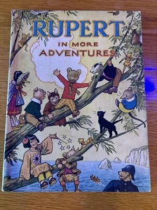 Rupert Annual 1944 Soft Cover Unclipped Rupert in More Adventures - Imagen 1 de 7