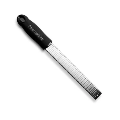 GRATTUGIA PREMIUM ZESTER MICROPLANE COLORE NERO - Immagine 1 di 3