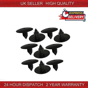 10X CLIPS DE AJUSTE PROTECTOR CONTRA SALPICADURAS FORRO ARCO DE CARCASA PARA RENAULT MEGANE SCENIC TRAFIC - Imagen 1 de 9
