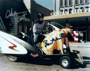 Adam West Burt Ward foto autografata firmata 8x10 foto e certificato di autenticità - Foto 1 di 1