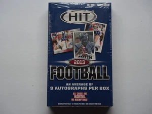 2013 Sage Hit High Series Football Hobby Box - Picture 1 of 2
