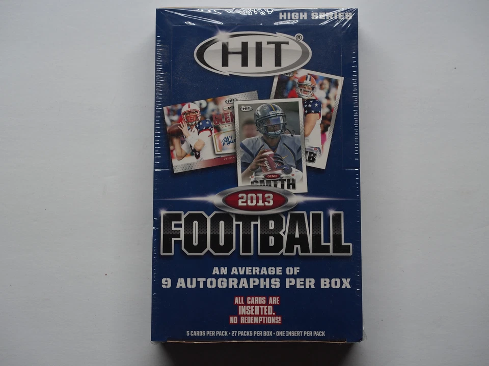 2013 Sage Hit High Series Football Hobby Box - Image 1 of 2