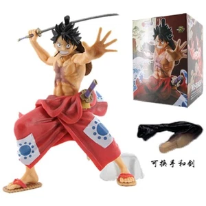 One Piece Luffy Anime Manga GK Figuren Figure Figur Set H.22cm mit Box PVC - Picture 1 of 6