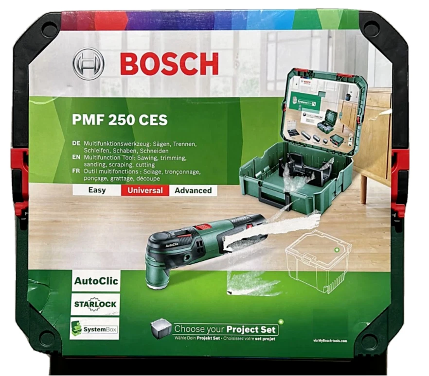 Bosch Multifunktionswerkzeug PMF 250 CES inkl. SystemBox , ohne Zubehör - Bild 1 von 1