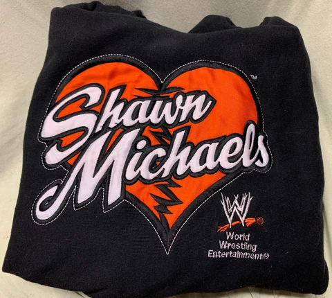WWE WWF Shawn Michaels HBK Vintage Hoodie DX The Heart Break Kid Steve & Barry’s Cover