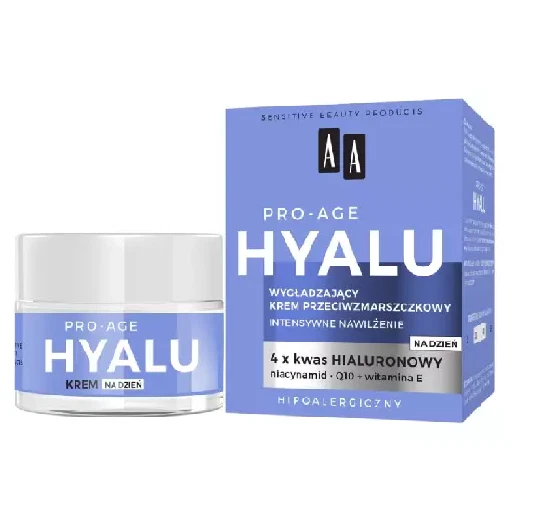 AA OCEANIC PRO-AGE HYALU SMOOTHING ANTI-WRINKLE DAY CREAM 4x hyaluronic acid - Image 1 of 1