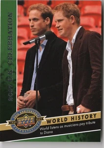 2009 Upper Deck #2255 World History Prince Harry & Prince William Rookie Card - Bild 1 von 1