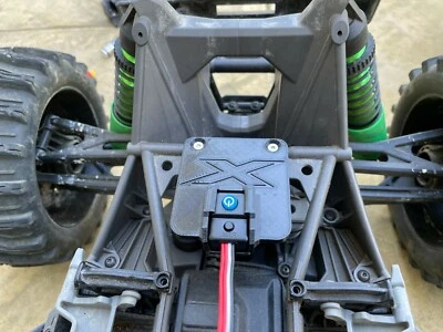 SKOOKUM RC HobbyWing Max5 / Max6 ESC Power Button Mount for X Maxx xmaxx on off switch