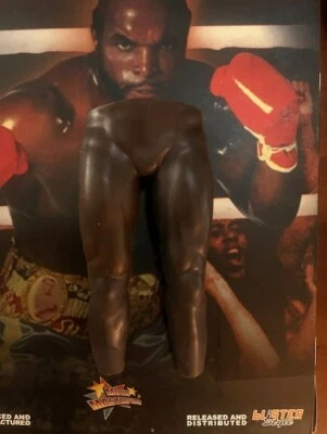 Hot Toys 1/6 Scale MMS20 ROCKY Mr.T Clubber Lang RUBBER SEAMLESS PANT COVER LEGS - Image 1 of 4
