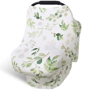 Nursing Cover Breastfeeding Scarf, Car Seat Covers for Babies Infant Carseat Can - Picture 1 of 12