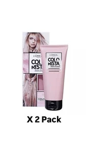 2 X Loreal Paris Colorista Washout Pink hair 80ml - Picture 1 of 1