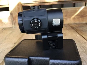 G43 3X Micro Magnifier W/ Flip To Side Mount - Black - Airsoft - Picture 1 of 10