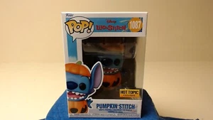Funko Pop! #1087 Disney Lilo & Stitch Pumpkin Stitch Hot Topic Exclusive - Picture 1 of 4