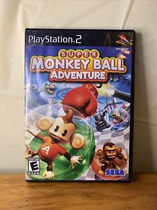 Super Monkey Ball Adventure PS2 (Sony PlayStation 2, 2006) CIB Complete