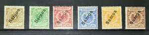 German Colonies Samoa Michel 1-6 Set MH hinged - Picture 1 of 1