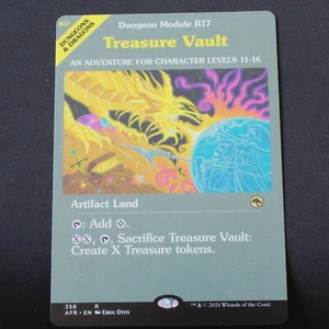 Módulo Mazmorra Bóveda del Tesoro Magic The Gathering Aventuras en los Reinos Olvidados Raro 358 Casi Nuevo - Imagen 1 de 6