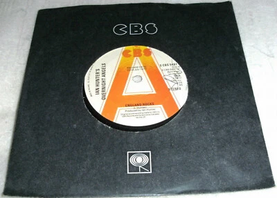 IAN HUNTER OVERNIGHT ANGELS - ENGLAND ROCKS - 1977 CBS PROMO / DEMO 7" MOTT  - Image 1 of 4