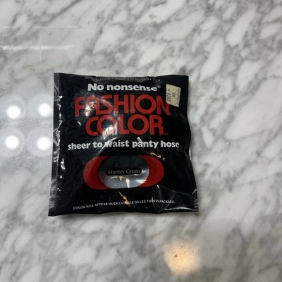 No nonsense Fashion Color sheer to waist panty hose Sandalfoot - med-tall 174 - Image 1 of 3