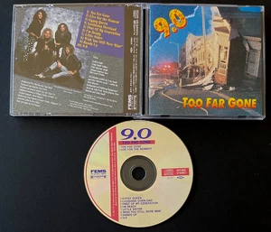 9.0 Too Far Gone JAPAN IMPORT cd MR BIG Extreme LE MANS David Lee Roth VAN HALEN - Picture 1 of 1