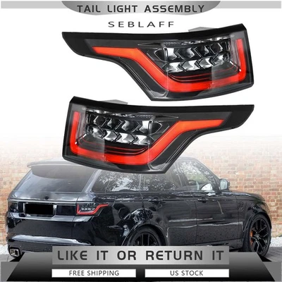 For Land Rover Range Rover Sport 2014-2018 Left&Right Rear Tail Lights Lamps LED - Image 1 of 4