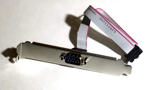 12In DB9 To IDC10 Serial Port Intel Everex Motherboard Cable - Picture 1 of 1