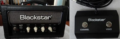 CABEZAL TUBO BLACKSTAR HT-1RH MkII 1 VATIO CON INTERRUPTOR DE PIE XLNT ESTADO Foto 1 de 4