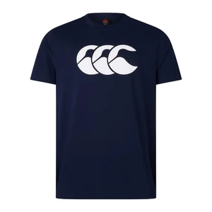 Canterbury Mens Logo Organic Cotton T-Shirt PT257 - Picture 1 of 12