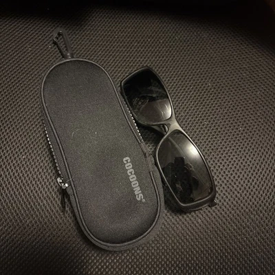 Gafas de sol Cocoons C422G WideLine Flex2Fit negras con estuche y toalla limpiadora, Foto 1 de 4