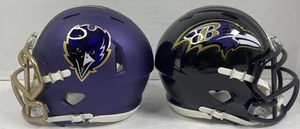 Baltimore Ravens zwei Mini Helme NFL Football - Bild 1 von 9