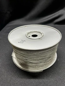#3 aluminum ball chain spool of 1000 feet, used - Picture 1 of 6