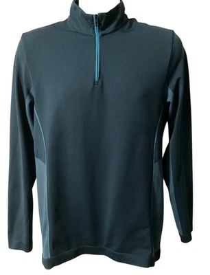 J LINDEBERG M KENNY GOLF MID LAYER Teal 1/4 Zip Jacket *Excellent* Foto 1 de 4