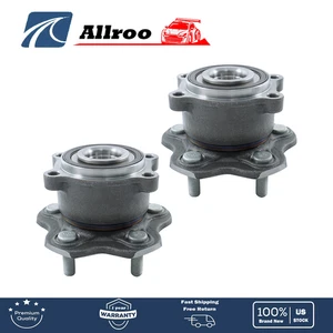 Pair For Nissan Altima Maxima Pathfinder Murano 2.5L Rear Wheel Hub Bearings - Picture 1 of 14