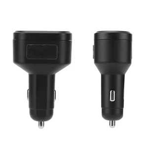 Nowe ładowarki samochodowe Podwójny port USB Funkcja pozycjonowania Kompaktowe papierosy samochodowe Ligh - Zdjęcie 1 z 22
