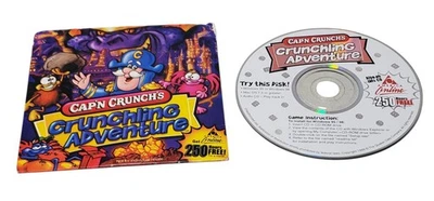 Cap’n Crunch Crunchling Adventure PC Windows Mac Cereal Promo Prize CD captain - Image 1 of 4