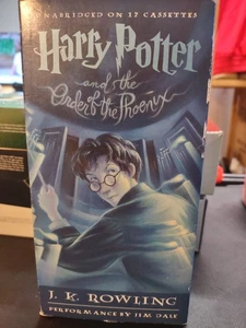 17 Cassettes Harry Potter and The Order Of The Phoenix Book 5 - Picture 1 of 3