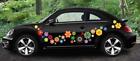 Retro Blume Aufkleber Flurry Blatt Fahrzeug Grafik Hippie Auto LKW Fenster Aufkleber