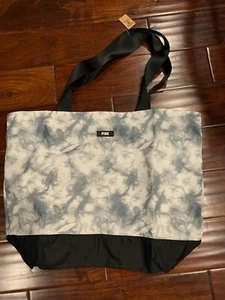 Victorias Secret Rosa Gris Negro Blanco Bolso de Mano 20 X 13 Nuevo Mujer Cartera Bolso Cremallera - Imagen 1 de 1