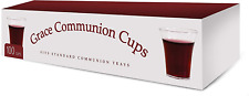 Communion Cups - Disposable Plastic 100 per Box - Fits Standard Holy Communion T