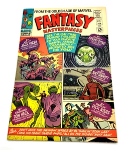 Obras maestras de fantasía #1 (1966) ⭑ ¡Lee! Kirby! Ditko! ⭑ "¡Me convertí en un robot humano" - Imagen 1 de 7